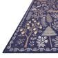 Rifle Paper Co. Menagerie 5" x 7"6" Navy Runner, , large