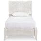 Ashley Paxberry Twin Bed in White Wash, , large