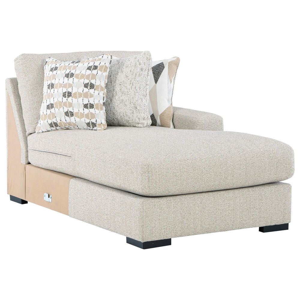 ASHLEY Laurelgrove 4-Piece Right Facing Sectional with Chaise in Pebble, , large