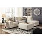 Ashley Abinger Oversized Accent Ottoman in Natural, , large