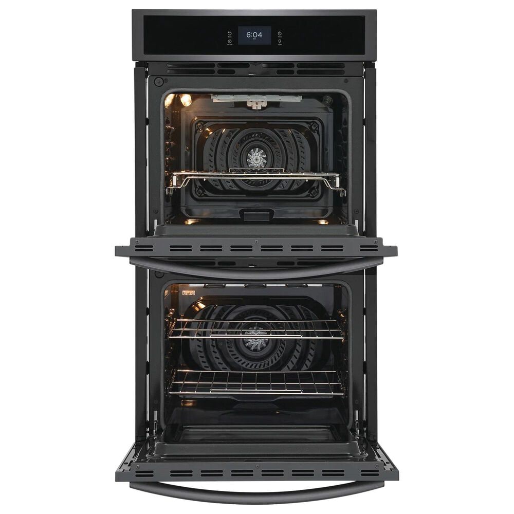 Frigidaire Gallery 27&#39;&#39; Double Electric Wall Oven with Total Convection in Black Stainless Steel, , large