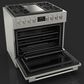 Fulgor Milano Sofia 5.7 Cu. Ft. 36" Professional All Gas Range in Stainless Steel, , large