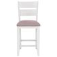 Linon Home Decor Meretta 6-Piece Counter Height Dining Set in Antique White and Natural, , large