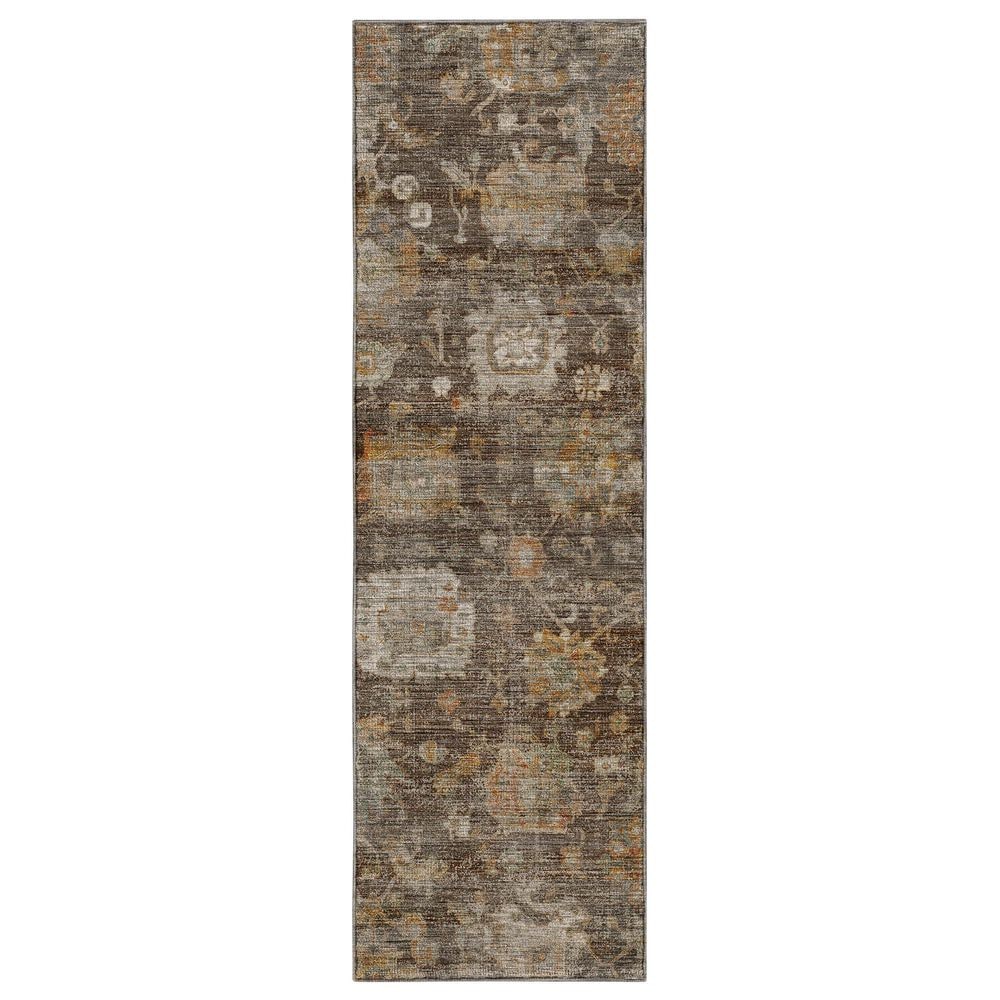 Dalyn Rug Company Aristo AR7 Chocolate 2'3" x 7'6" Runner, , large