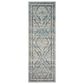 Rifle Paper Co Crafted by Cloth and Company Courtyard 2" x 5" Chateau Blue Runner, , large