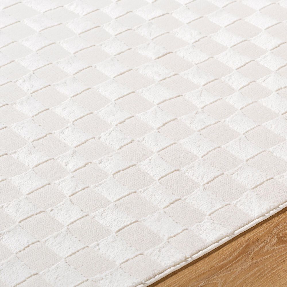 Surya Alder ALD-2320 7&#39;7&quot; x 10&#39; Cream and Ivory Area Rug, , large