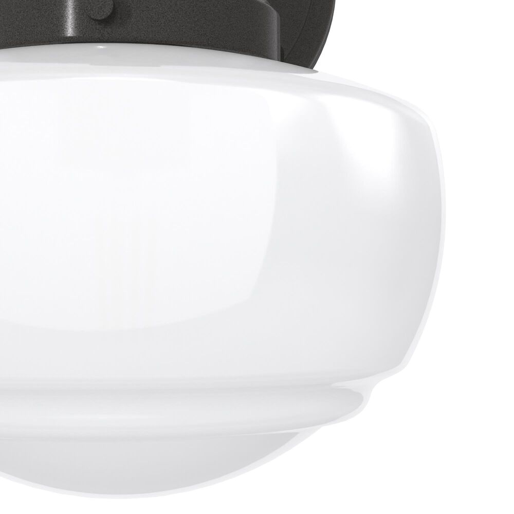 Hunter Saddle Creek 1-Light Sconce with White Shade in Noble Bronze, , large