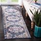 Safavieh Evoke EVK275N 2"2" x 7" Navy and Grey Runner, , large
