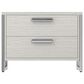 Bernhardt Stratum 2 Drawer Wide Nightstand in Mist with USB Ports, , large
