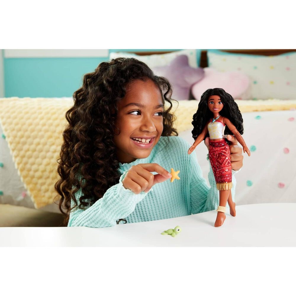 Barbie Swimming Tautai Moana Fashion Doll with Accessories in Multicolor, , large