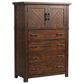 Mayberry Hill Jax 5-Piece King Bedroom Set in Cherry, , large