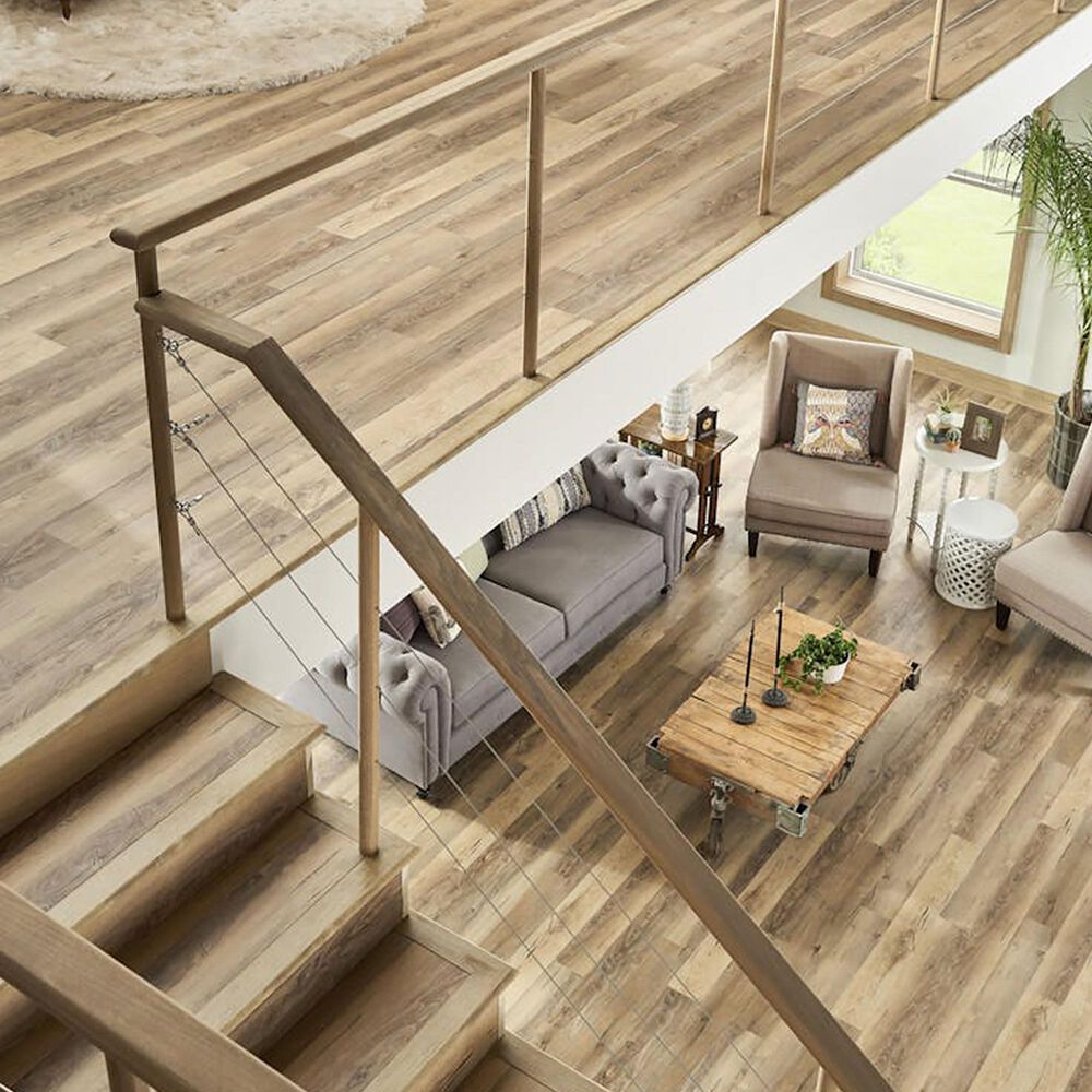 Mannington Rigid Napa Dry Cork 6&quot; x 48&quot; Luxury Vinyl Plank, , large