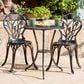 Hearth and Haven Nassau 3-Piece Bistro Set in Copper, , large