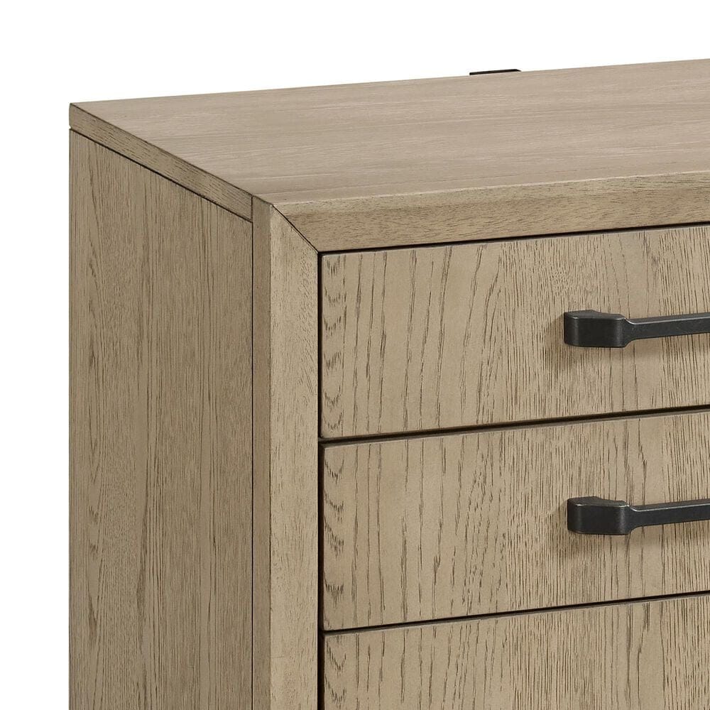 Emerald Home Furnishings Sutton Place 3-Drawer Nightstand in Caramel and Cocoa, , large