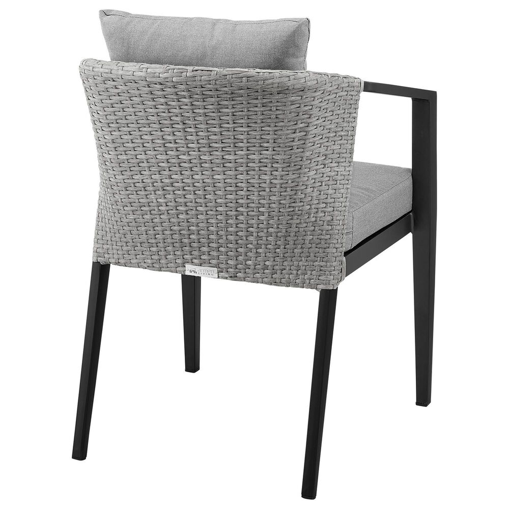 Blue River Aileen 7-Piece Patio Dining Table Set in Black and Grey, , large