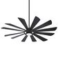 Minka-Aire Windmolen 65" Indoor/Outdoor Smart Ceiling Fan with LED Light in Textured Coal, , large