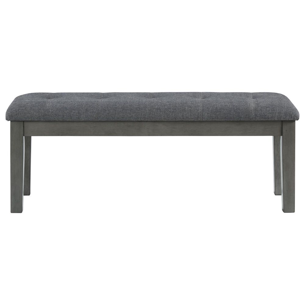 Ashley Hallanden 6-Piece Rectangular Dining Set in Antiqued Gray, , large
