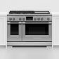 Fisher & Paykel 48" Professional Dual Fuel Range with 5 Burners and Natural Gas in Stainless Steel, , large