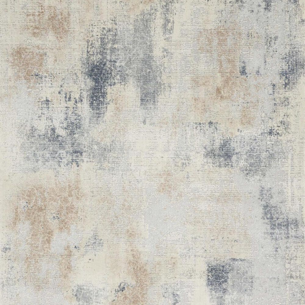 Nourison Rustic Textures RUS02 2&#39;2&quot; x 7&#39;6&quot; Beige and Grey Runner, , large