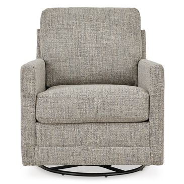 Ashley Bralynn Swivel Glider Accent Chair in Linen, , large