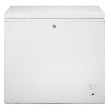 GE Appliances 7.0 Cu. Ft. Manual Defrost Chest Freezer in White, , large