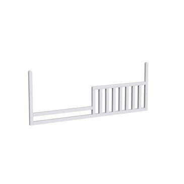 Eastern Shore Rowan Convertible Toddler Rail in Ash Linen White, , large