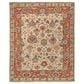 Feizy Carrington 11"6" x 15" Beige and Rust Area Rug, , large