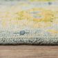 RIZZY Envision Scrolls Bulbs 10" x 14" Gray and Beige Area Rug, , large