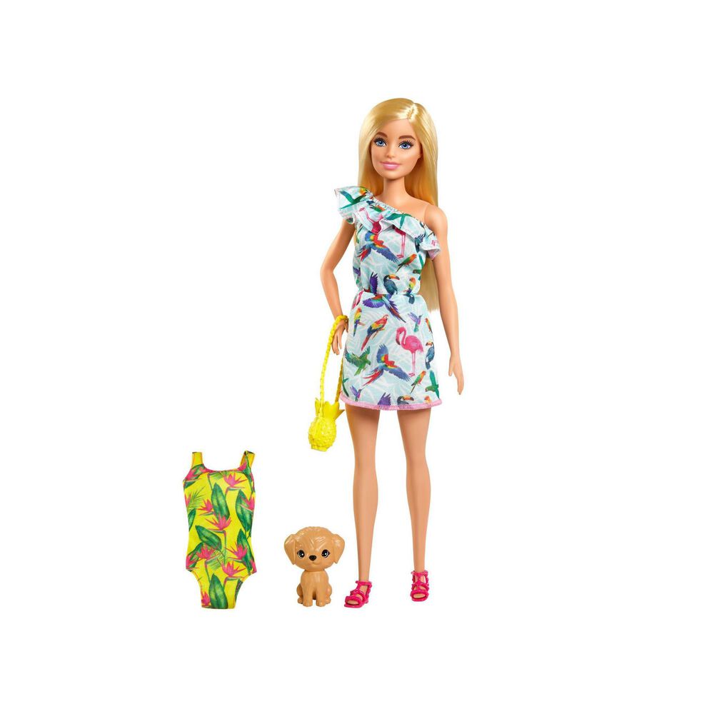 Barbie Chelsea with Yellow Swimsuit, , large