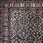 Safavieh Adirondack ADR203Z 6" Round Black and Fuchsia Area Rug, , large