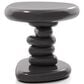 Furniture of America Rene Glossy End Table in Dark Gray, , large