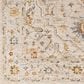 Surya Reina Light Gray, Medium Gray, Cream, Light Brown, Denim, Rust, Mustard and Olive 12" x 15" Area Rug, , large