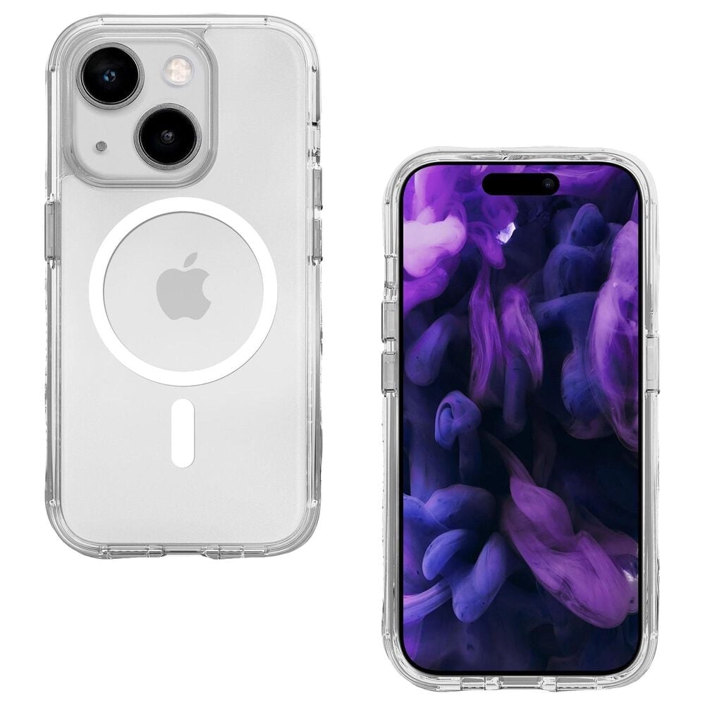 LAUT Crystal Matter X MagSafe Case for Apple iPhone 15/14/13 in Crystal, , large