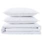 Pem America Truly Calm Antimicrobial 3-Piece Full/Queen Quilt Set in White, , large
