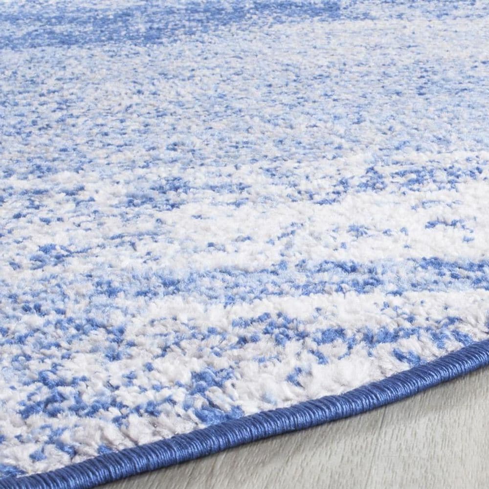 Safavieh Adirondack ADR112F-6R 6&#39; x 6&#39;  Silver/Blue Round Rug, , large