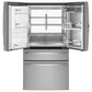 GE Profile 2-Piece Kitchen Package with 27.9 Cu. Ft. Refrigerator and 2.0 Ice Maker in Stainless Steel, , large