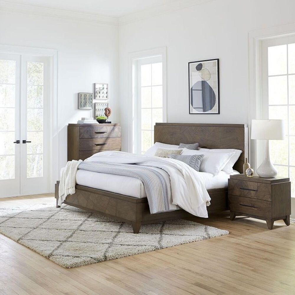 Urban Home Broderick 3-Piece Queen Bedroom Set in Wild Oats Brown, , large