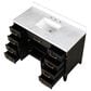 Lexora Home Laurel 48" Single Bathroom Vanity in Black Oak with White Carrara Marble Top and Rectangular Sink, , large