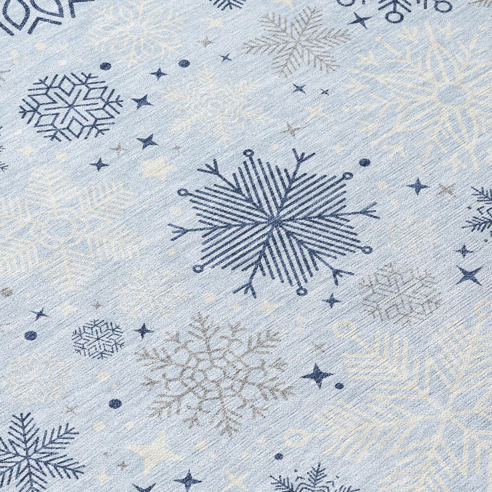 Dalyn Rug Company Wonderland WN31 2&#39;6&quot; x 3&#39;10&quot; Sky Indoor/Outdoor Area Rug, , large