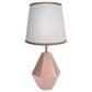 Lambs and Ivy Modern Hexagon Nursery Lamp in Rose Gold, , large