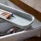 Joseph Joseph DrawerStore Expanding Cutlery, Utensil and Gadget Organizer in Grey and Stone, , large