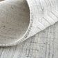 Feizy Redford 8670F 10" x 14" White and Silver Area Rug, , large