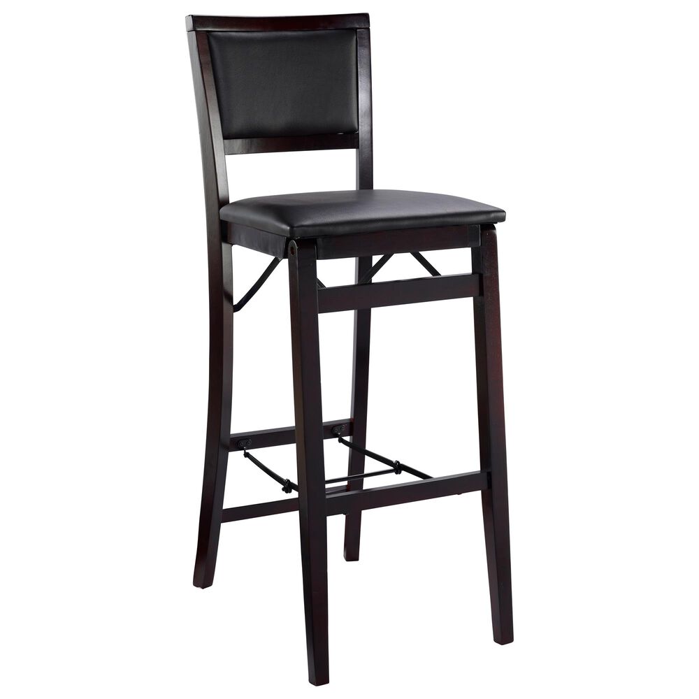 Linden Boulevard Farren Folding Counter Stool in Espresso, , large