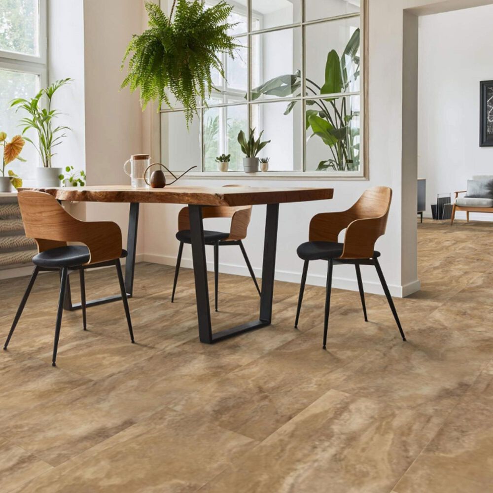 Tru-Cor PBE Tile Travertine Noce 16&quot; x 32&quot; Luxury Vinyl Tile, , large