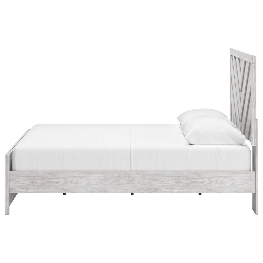 Ashley Cayboni 4 Piece Queen Bedroom Set in Whitewash Paint, , large