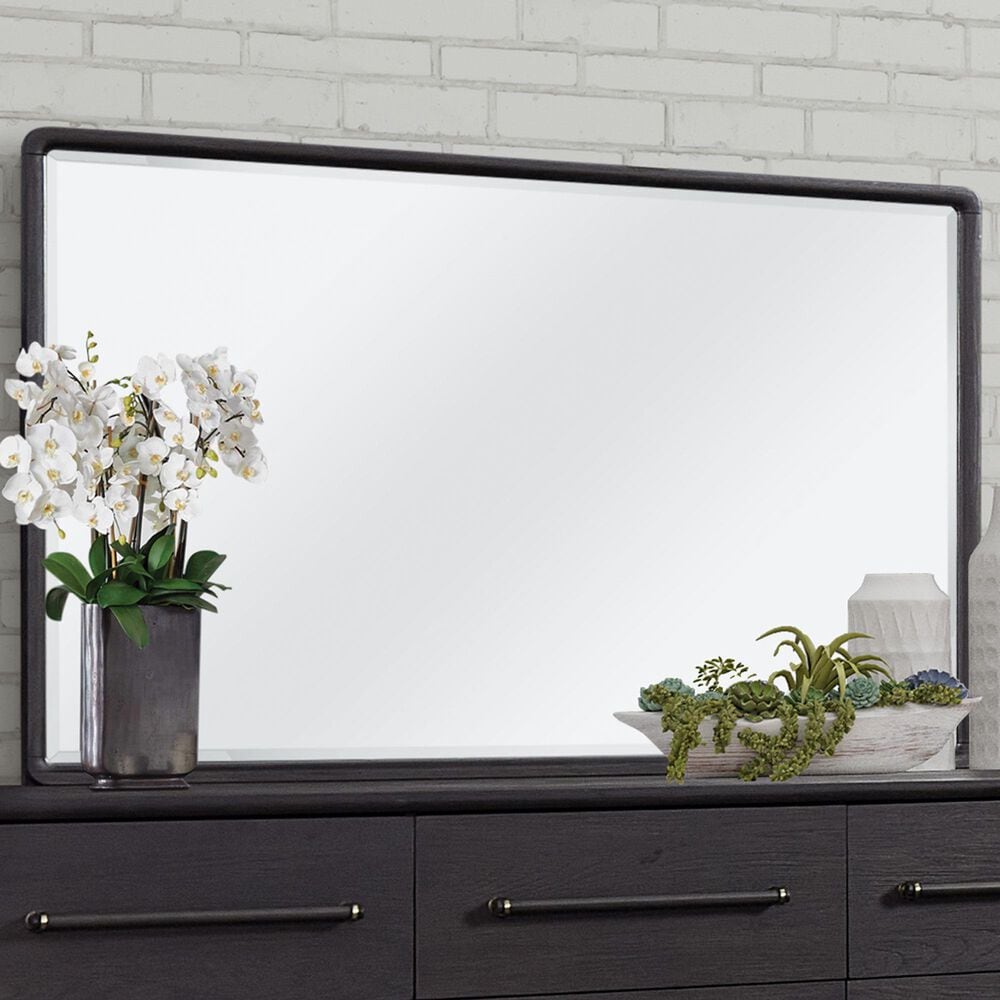 Sterling Timber Elure Rectangular Dresser Mirror in Peppercorn, , large