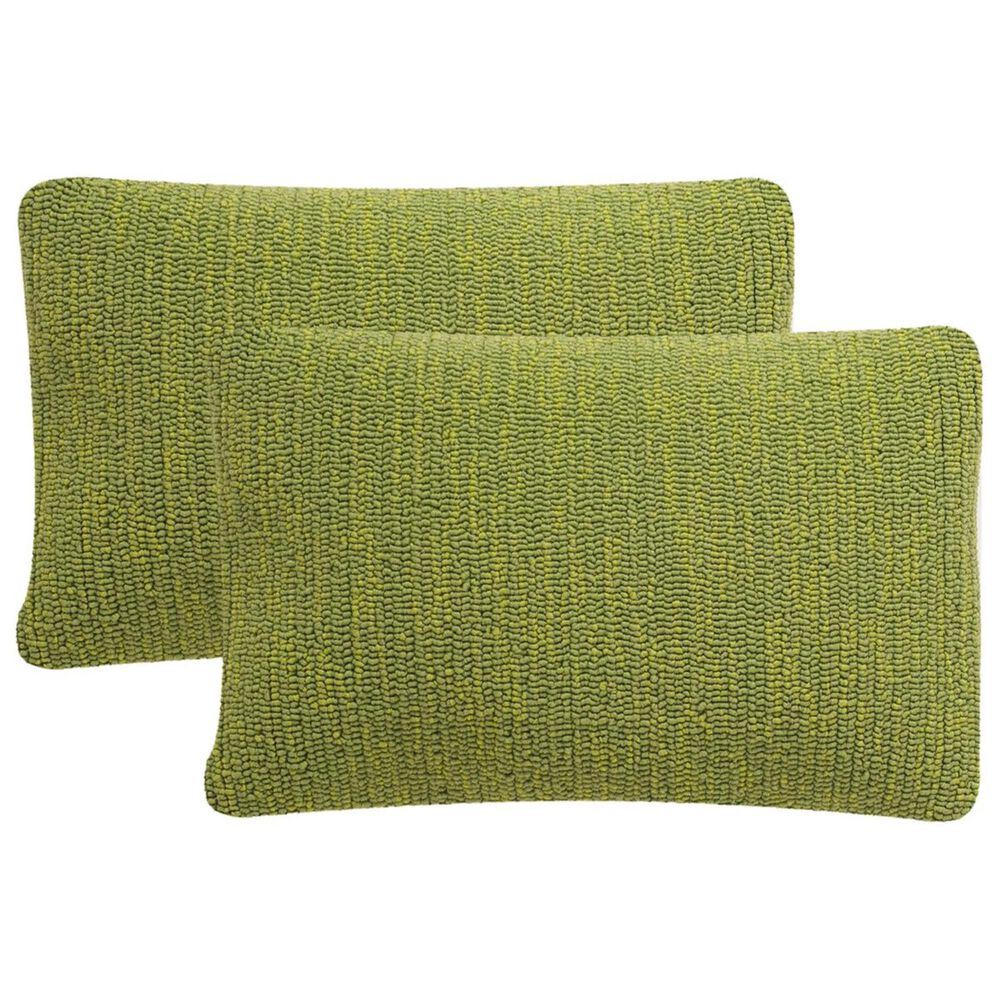 Safavieh Soleil Pillow in Tropical Green (Set of 2), , large