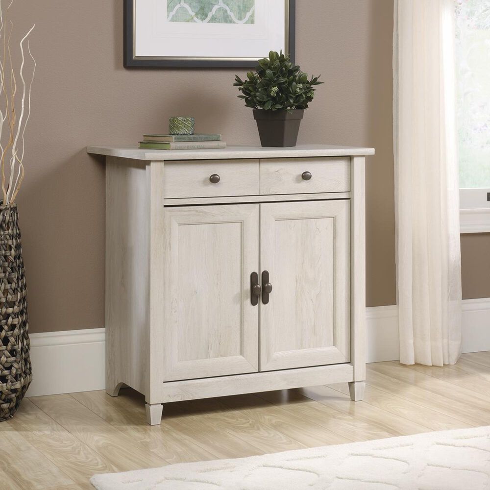 Sauder Edge Water Utility Stand in Chalked Chestnut, , large