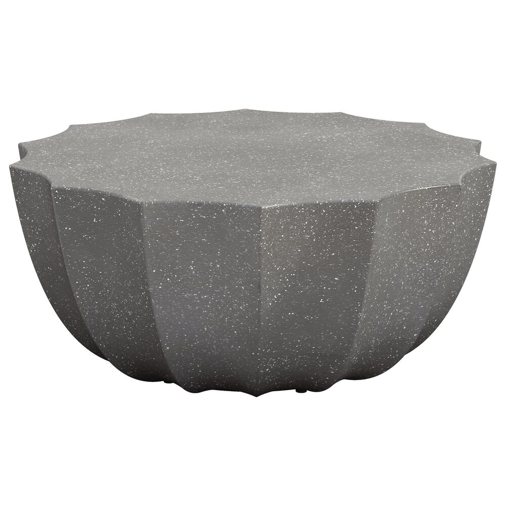 Hearth and Haven Outdoor Waterproof Coffee Table in Grey, , large