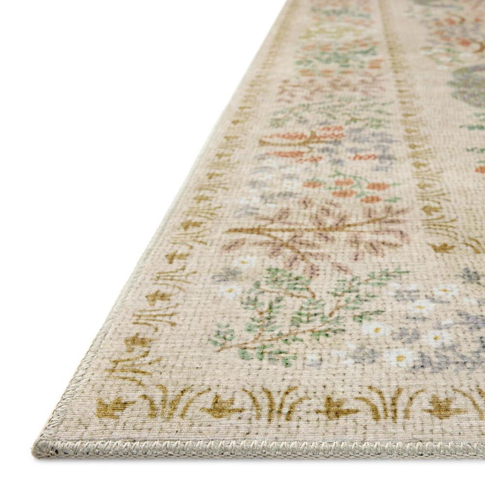 Loloi Canopy Peacock Forest Cream 3&#39;9&quot; x 5&#39;9&quot; Area Rug, , large
